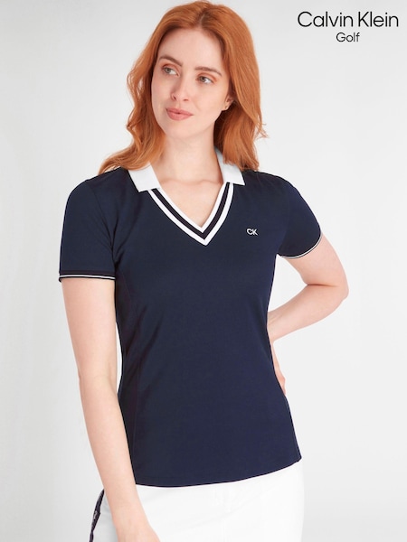 Calvin Klein Golf Blue Delaware Polo Shirt (N70527) | €33