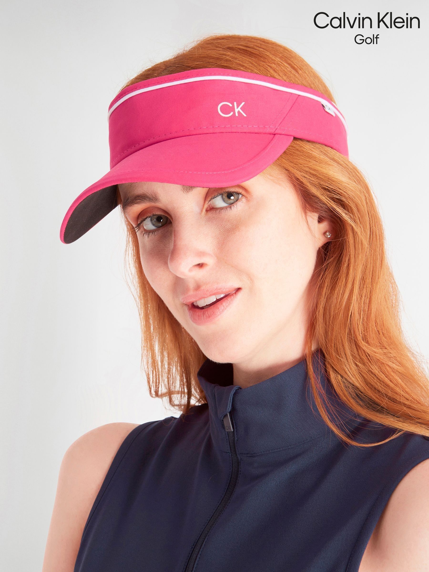 Calvin Klein Golf Pink Hatsglovesscarves Next Luxembourg