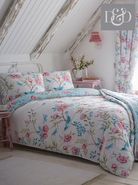Dreams & Drapes Blue Amelle Reversible Duvet Set (N70855) | €28 - €54