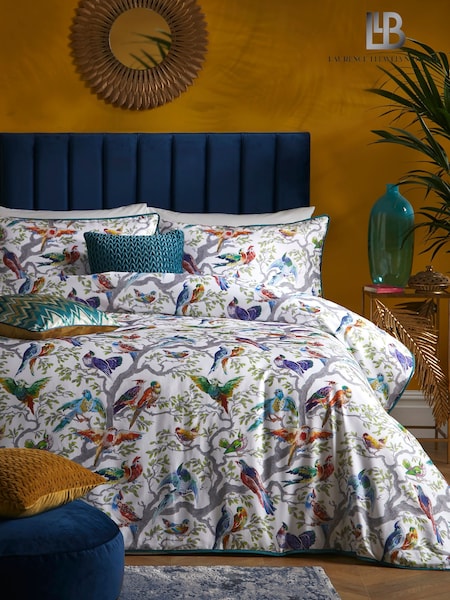 Laurence Llewelyn-Bowen 100% Cotton Birdity Absurdity 200 Thread Count Duvet Cover Set (N70882) | €95 - €118