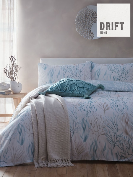Drift Home Sea Foam Cora Duvet Cover Set (N70907) | €30 - €57