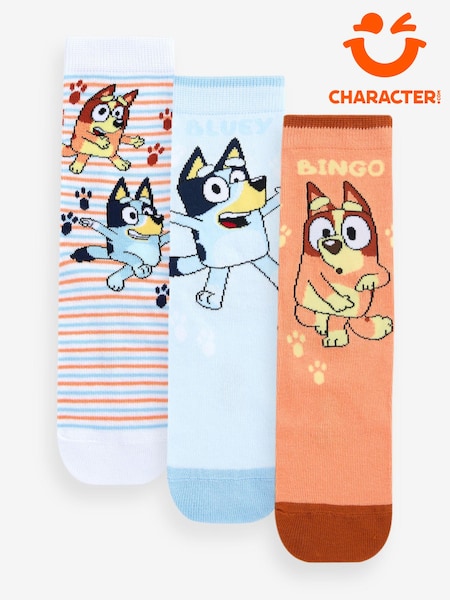 Character Bluey Socks 3 Pack (N70928) | ‏54 ر.ق.