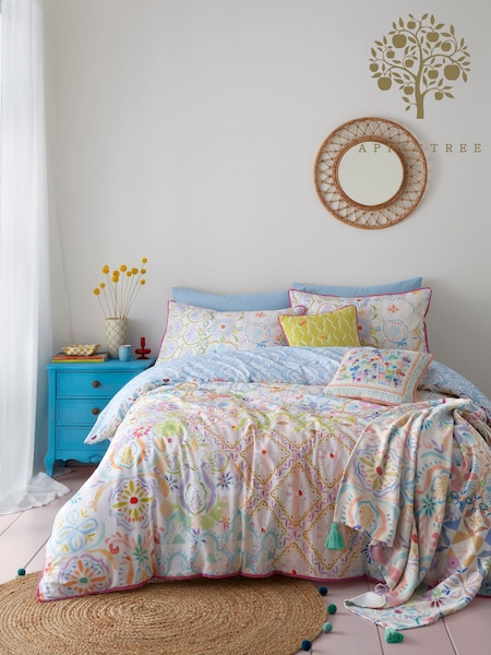 Appletree Multi Casablanca 100% Cotton Duvet Cover Set (N71095) | €45 - €83