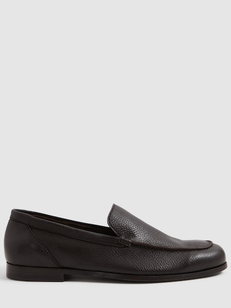 Dunkelbraun - Harrys London Deer Leather Loafers (N71503) | 772 €
