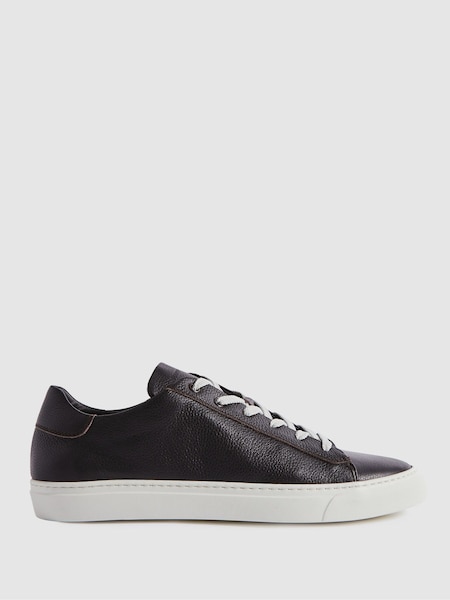 Harrys London Grained Leather Trainers (N71504) | AED2,184