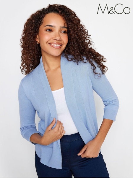 modra - M&Co Shawl Collar Cardigan (N72588) | € 18