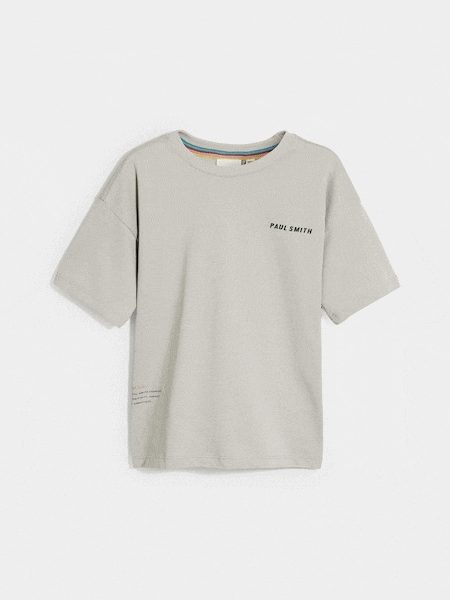 Paul Smith Junior Boys Oversized Short Sleeve Iconic Print T-Shirt (N72750) | €54