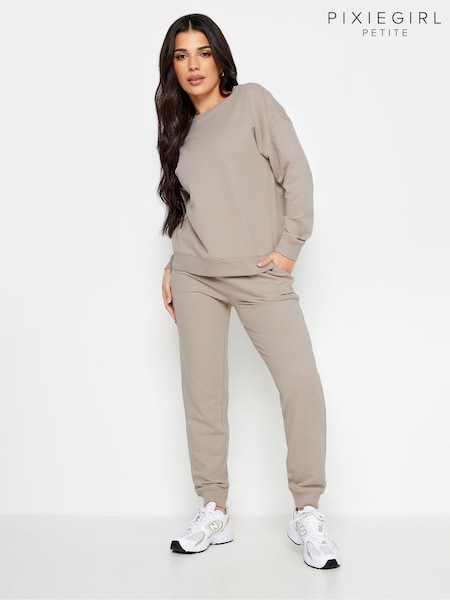PixieGirl Petite Natural Cuffed Joggers (N72764) | €29