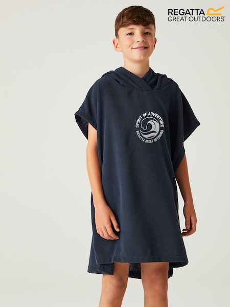 Regatta Blue Kids Towel Robe (N73088) | €11