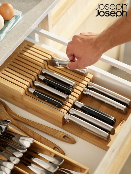Joseph Joseph Large 2-Tier In-Drawer Knife Organiser (N73343) | 261 LEI