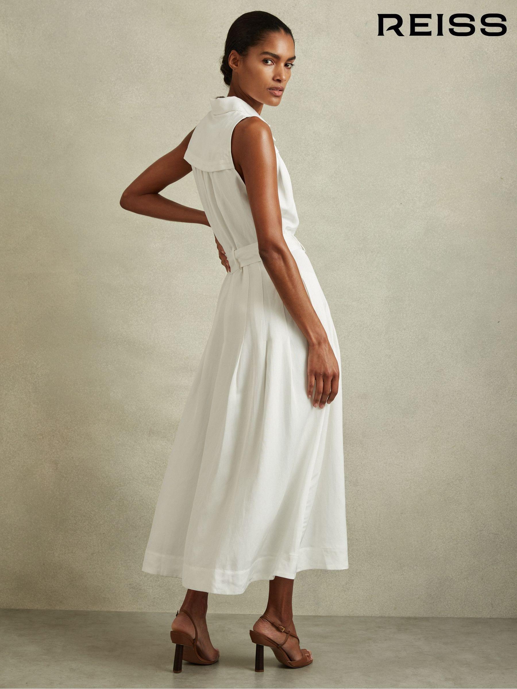 Petite white dresses uk clearance