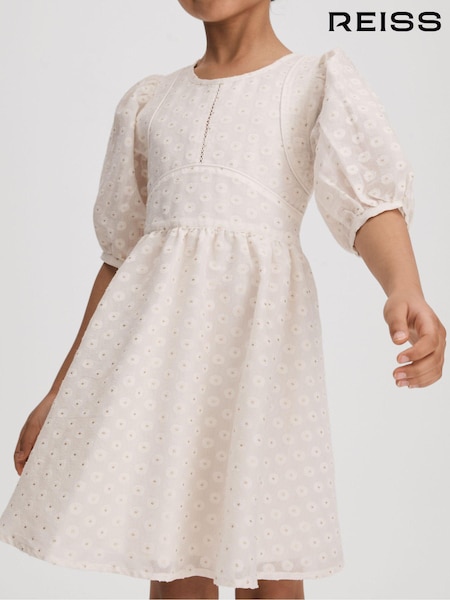 Reiss Lola Metallic Polka Dot Dress (N74391) | 95 €
