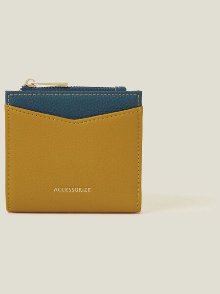 Accessorize Yellow Colour Block Purse (N74591) | € 7