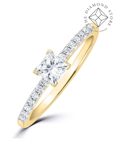 The Diamond Store White Katerina 0.25ct Lab Diamond Engagement Ring (N74636) | €338