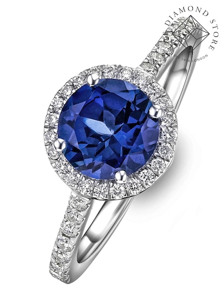 The Diamond Store Saphire Astra 3.6ct Lab Diamond Halo Ring (N74670) | €356