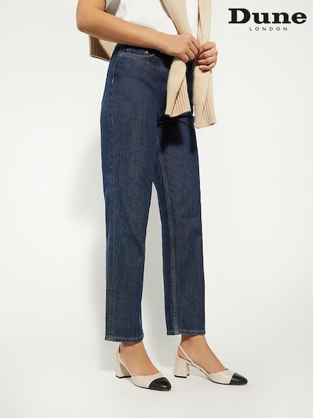 Cream - Dune London Careful Toe Cap Slingbacks (N74690) | € 118