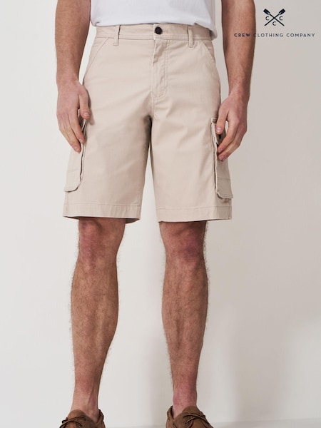 Crew Clothing Natural Cargo Shorts (N74711) | €90