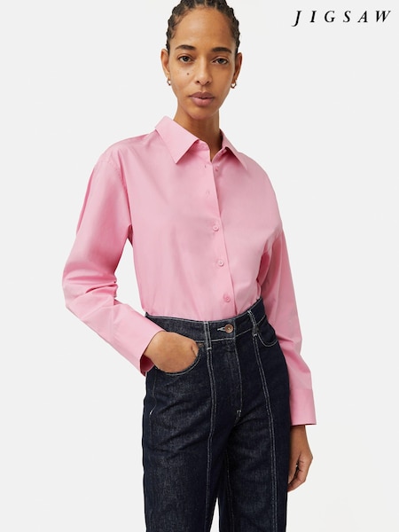 Jigsaw Cotton Poplin Shirt (N74881) | €84