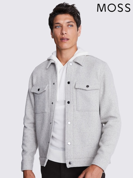 Moss Structured Shacket (N74897) | €126
