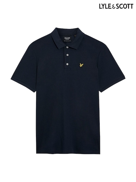 Lyle & Scott Blue Milano Polo Shirt (N74932) | €80