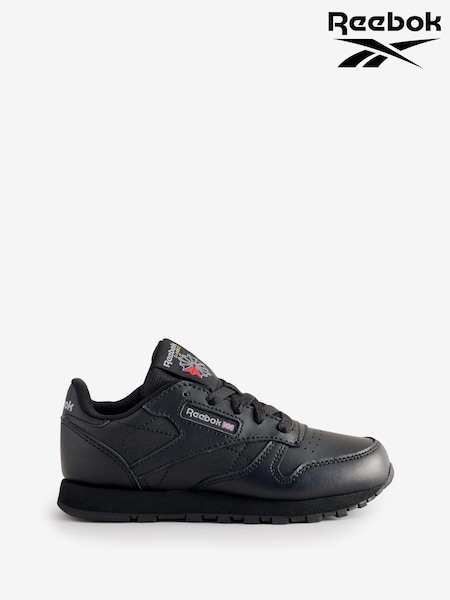 Reebok Classic Leather Black Trainers (N75114) | €29
