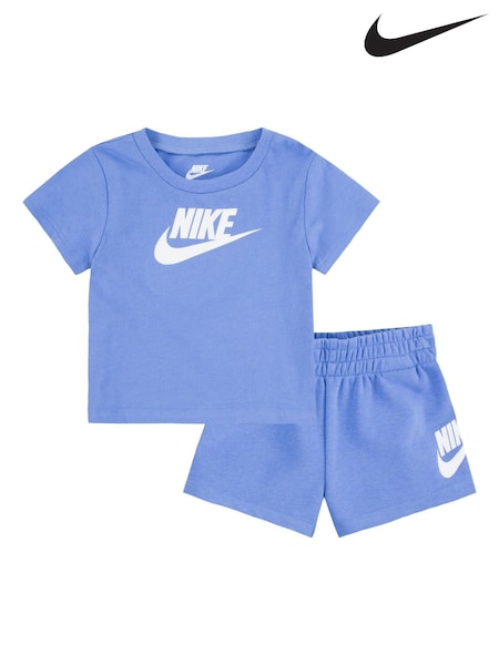 Nike Blue Infant Club T-Shirt and Shorts Set (N75758) | €17
