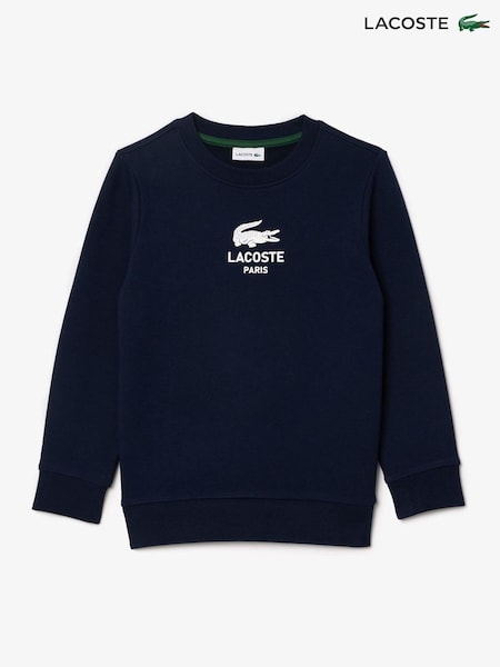 Lacoste 100% Cotton Navy Sweatshirt (N76022) | 225 QAR - 242 QAR