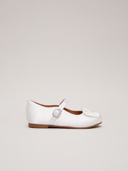 Phase Eight Satin Bow Front Shoes (N76324) | ‏176‏₪