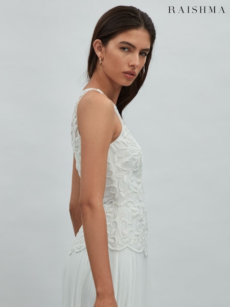 Raishma Embellished High Neck Maxi Dress (N76625) | €1,054