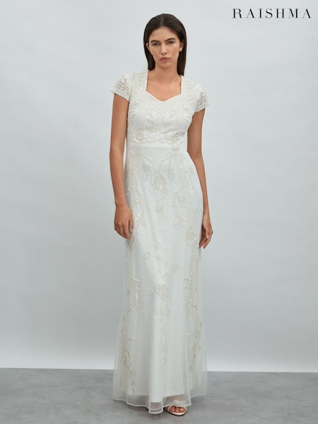 Raishma Floral Beaded Maxi Dress (N76634) | ‏4,778‏₪