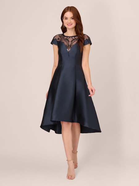 Adrianna Papell Blue Studio Mikado Short Dress (N76836) | €213
