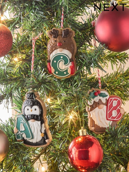 Red Gonk Alphabet Christmas Bauble (N76845) | €2