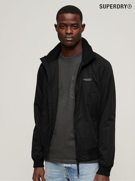 Schwarz - Superdry Sports Harrington Jacket (N76949) | 75 €