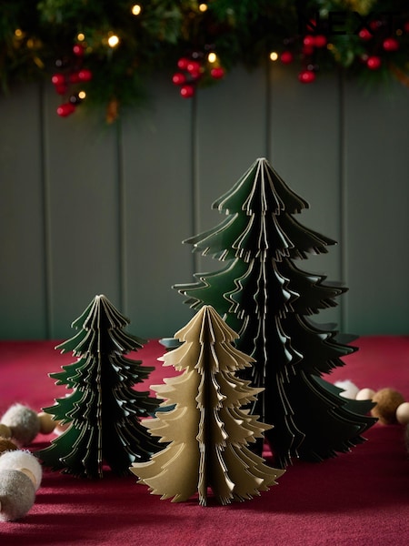 Set of 3 Paper Christmas Trees (N77049) | 56 LEI