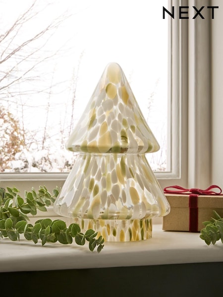 Confetti Glass Christmas Tree Ornament (N77052) | 15 €