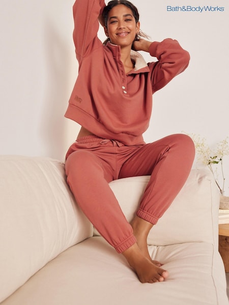 Bath & Body Works Rust Brown Button Up Sweatshirt (N77144) | €29