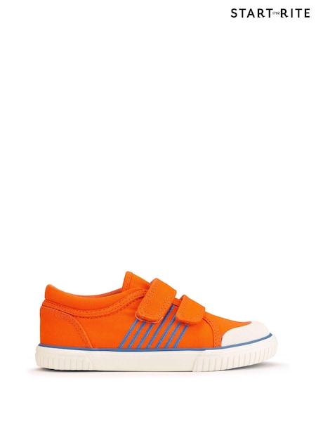 Portocaliu - Pantofi lavabili Start-Rite Beach Denim (N77630) | 116 LEI
