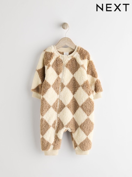 Neutral Baby Fleece Zip Sleepsuit (N77724) | AED42 - AED49