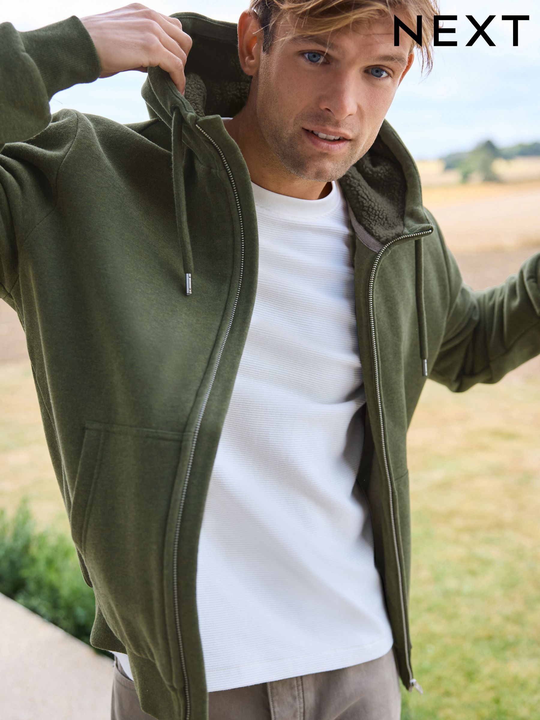 Men s Sweatshirts Hoodies Sweaters Sweat Tops Next