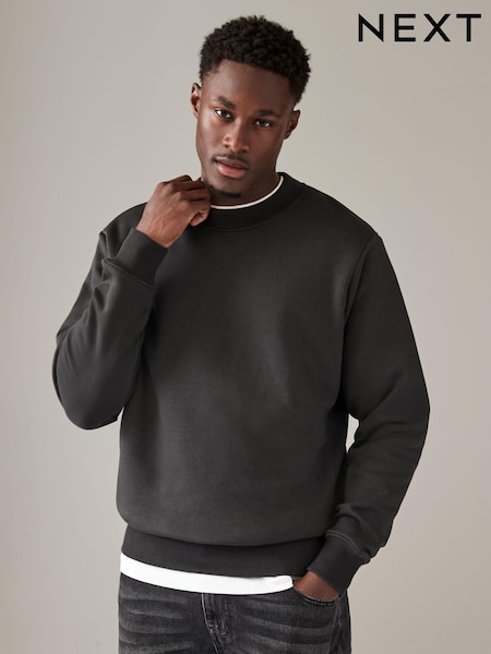 Slate Grey Rich Jersey Crew Sweatshirt (N77886) | €37