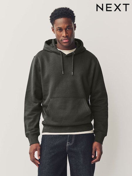 رمادي - Regular Fit Rich Jersey Fabric Hoodie (N77926) | ‏11.500 د.ك.‏