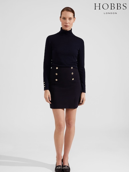 Hobbs Blue Hanna Skirt (N78064) | €51