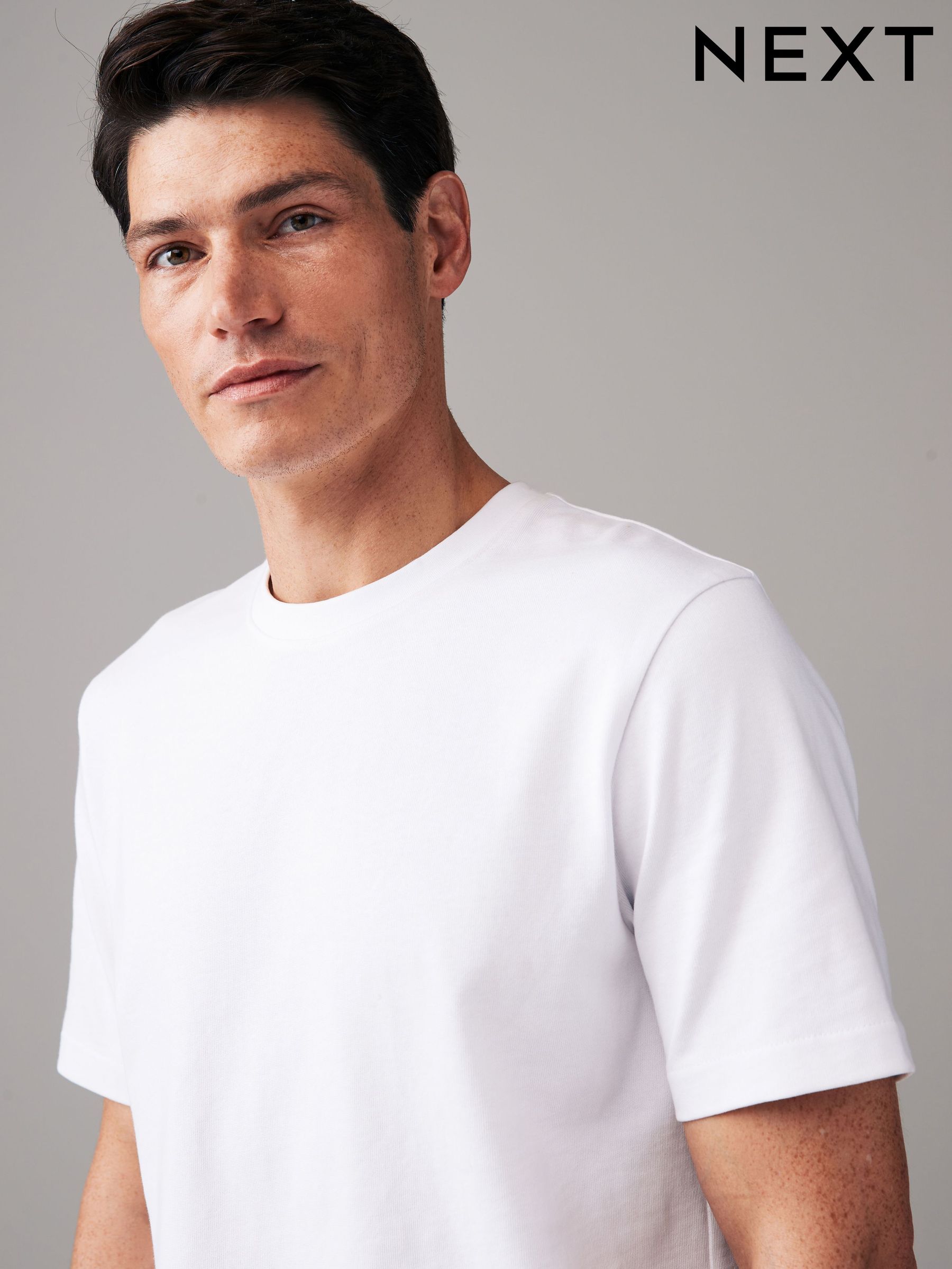 Loose white tee shirt mens hotsell