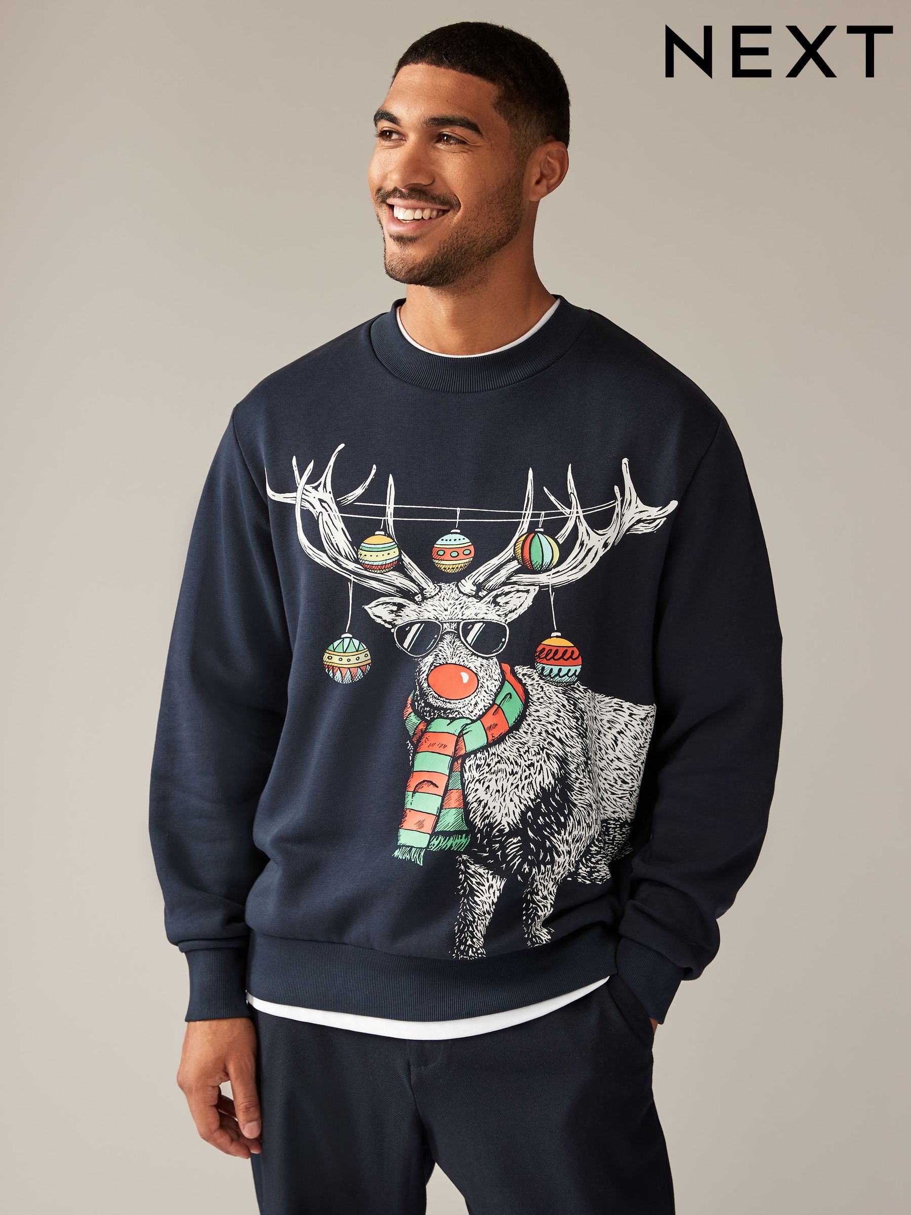 Men s Sweatshirts Hoodies Sweaters Sweat Tops Next
