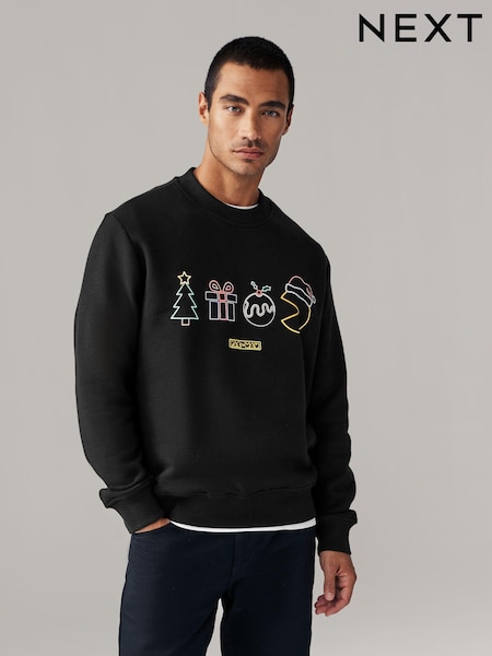 Pacman - Overhead Christmas Sweatshirt (N78422) | €16