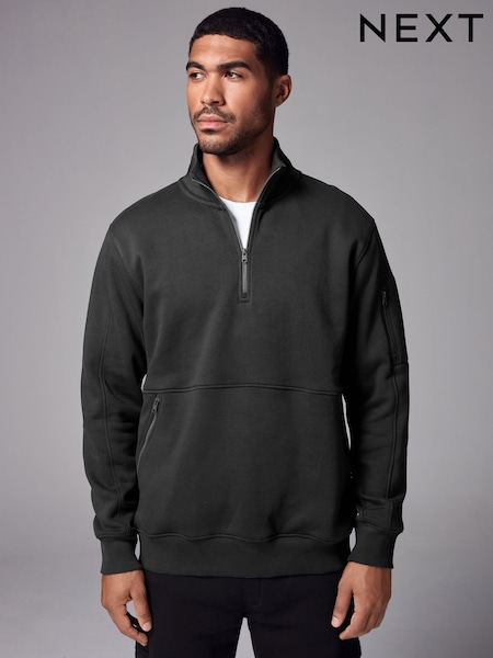 Gris - Utility Blue Sweat Top (N78429) | 48 €