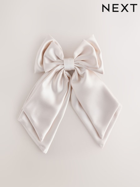Білий - Satin Bow