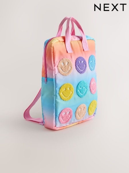 Pink - Smiley Rucksack Bag