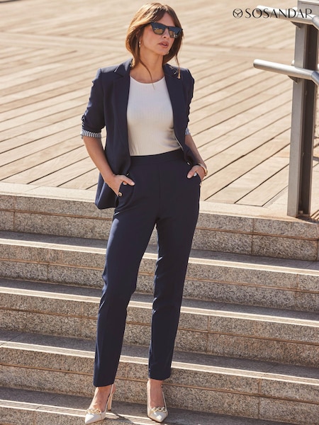 Sosandar Button Detail Trousers (N78675) | €51
