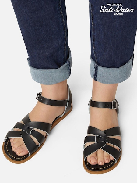 Salt-Water Sandals Black The Original Flat Strappy Sandals (N78744) | 4,506 UAH
